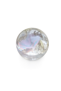 30mm Rainbow Clear Quartz Sphere