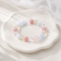 Pastel Multi-Gem Stretch Bracelet